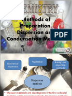 Methods of Preparation of Colloids