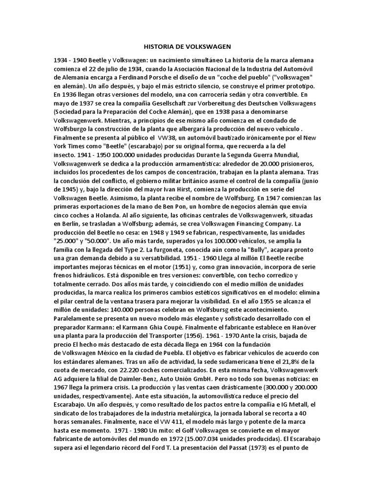 HISTORIA MARKI VOLKSWAGEN visual data 3