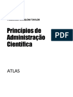 60610751 TAYLOR Frederick Winslow Principios de Administracao Cientifica