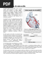 Caso clínico: Infarto agudo de miocardio | PDF | Infarto de miocardio ...