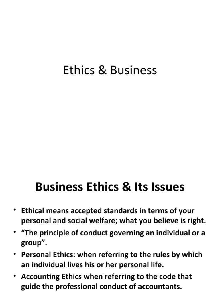 Understanding Business Ethics and Morality | PDF | Philosophical ...