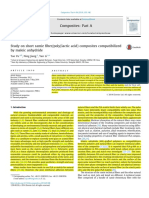 2014 Study On Short Ramie Fiber-Poly (Lactic Acid) Composites Compatibilized