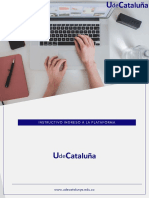 Instructivo para Acceder A La Plataforma UdeCataluyna