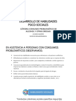 U3 HABILIDADES PSICOSOCIALES Power - DROGAS