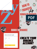How to transfer SLP token from Ronin to Binance and convert to PHP