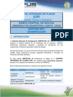 Propuesta BCB - Inmueble Equipetrol Santa Cruz Desinfeccion 2021