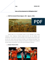 Development of Philippine Arts
