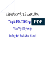 Vat Ly Dai Cuong 2 Do Ngoc Uan Slide VLDC 2