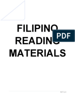 Filipino Reading Materials