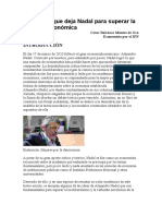 Economia, Balcazar Cesar-Lecciones Que Deja Nadal para Superar La Ortdoxia Económica