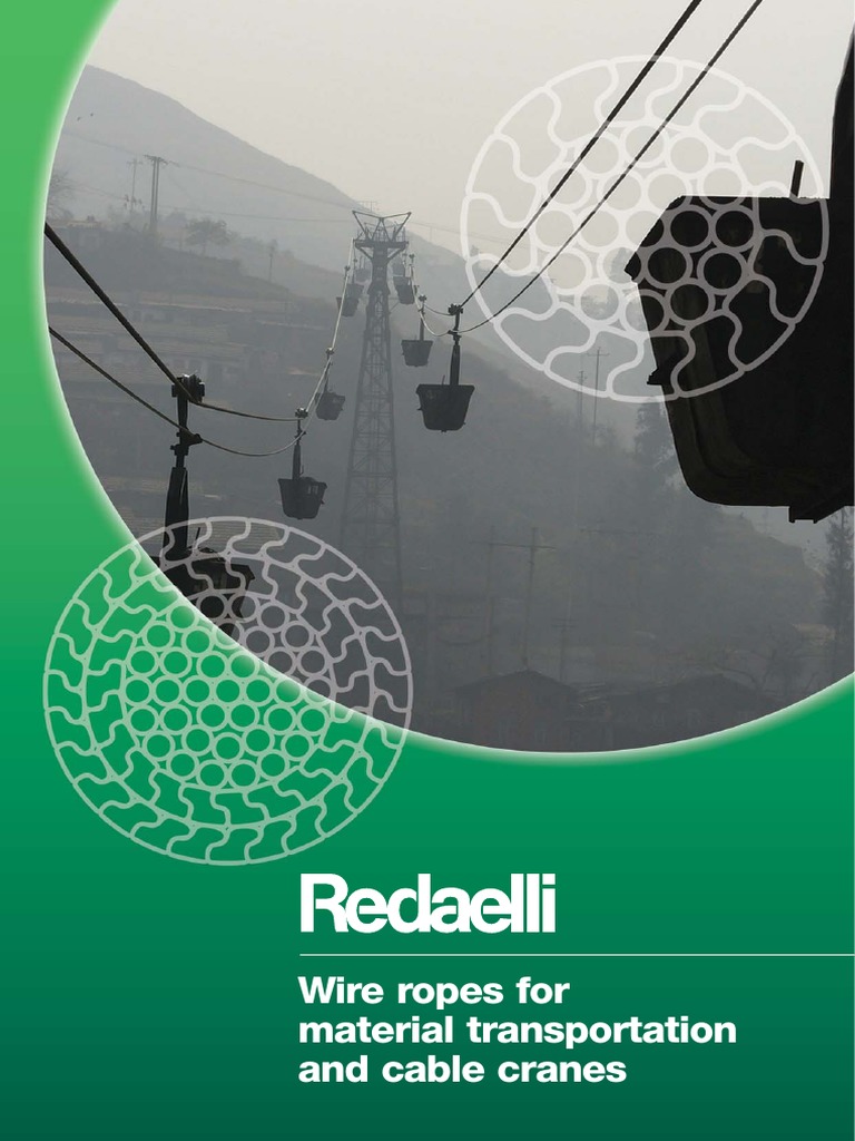 Wire Ropes for Transportation & Cranes | PDF | Building Engineering | Rope