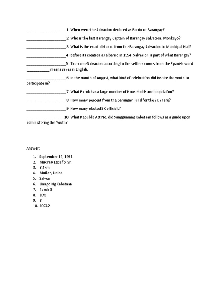Battle of The Brain Questions PDF