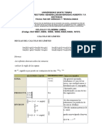 Reglas Calculo de Limites