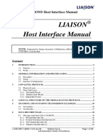 LIAISON® Host Interface Manual (Revb)