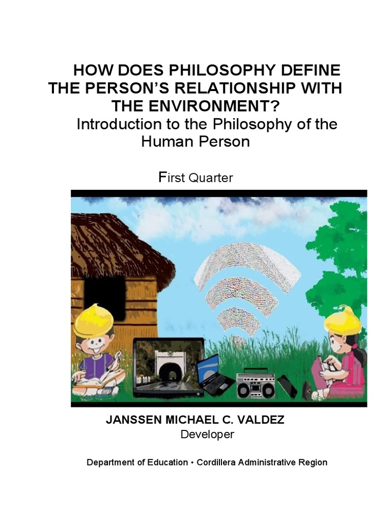 How Does Philosophy Define The Person'S Relationship With The