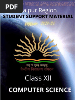 Student Support Material for All Student_Class_XII_CS