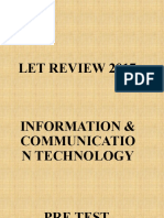 Pre Test ICT LET Review