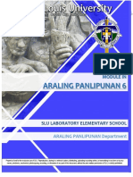 Araling Panlipunan 6: Slu Laboratory Elementary School