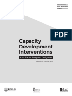 Capacity Development Interventions GuideV18