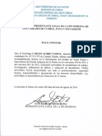 Certificado Laboral IPS Indigena Cumbal