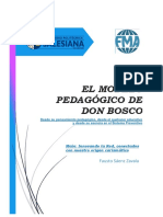 El Modelo Pedagogico de Don Bosco
