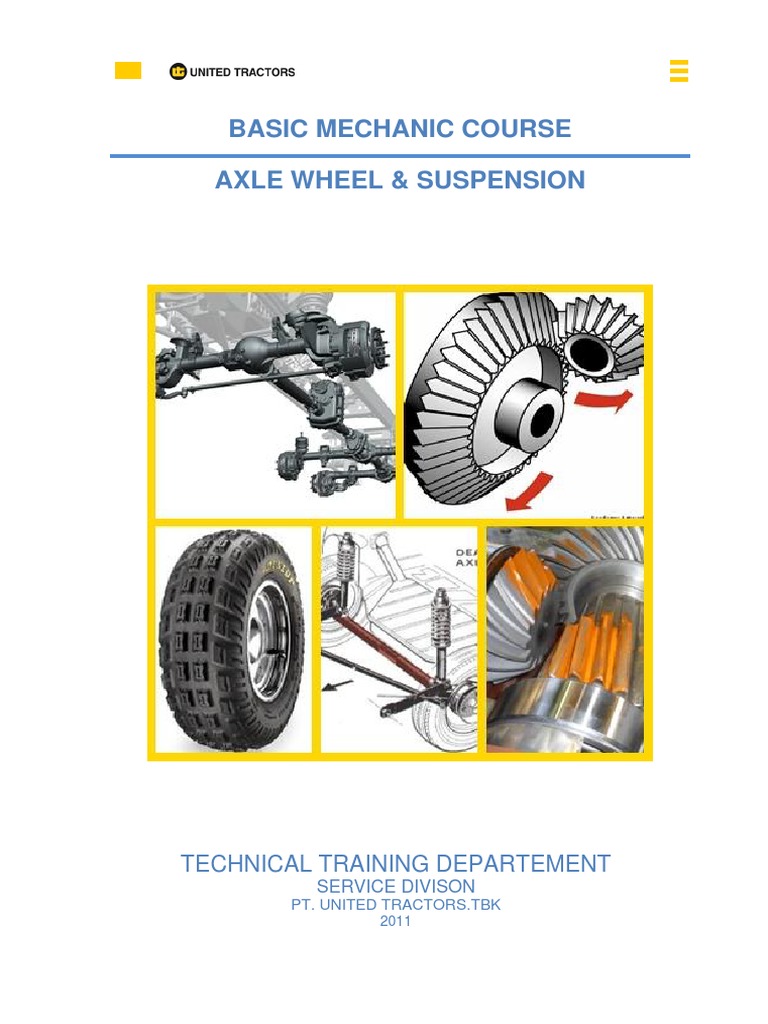 Axle Wheel Suspension PDF