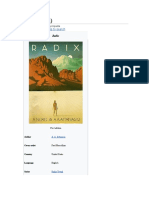 The science fiction odyssey of Radix