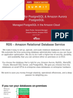 Amazon Rds For Postgresql & Amazon Aurora Postgresql