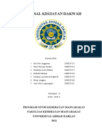 PROPOSAL KEGIATAN DAKWAH - Kelompok B - IKM C