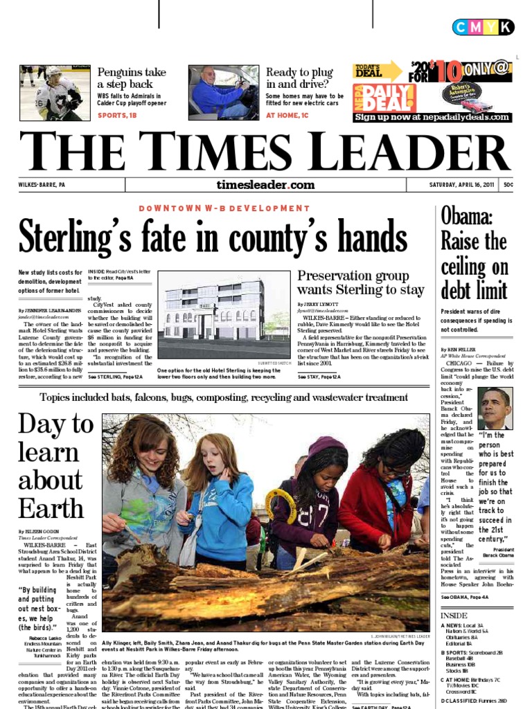 Times Leader 04-16-2011 | PDF | Wilkes Barre | Justice