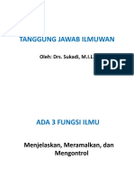 Kuliah ke-10 Tanggung Jawab Imuwan