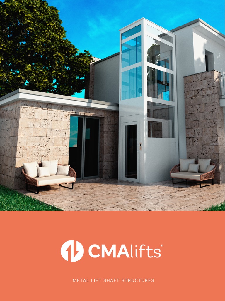 Metal Lift Shaft Structures Overview | PDF | Elevator | Door