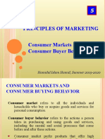 Principles of Marketing (Chapter 5) - Summer 2019-2020