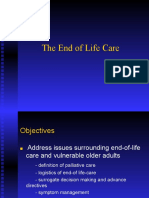 Duties at The End of Life Care