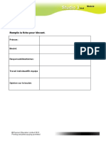 Activity Grid: Mon Boulot