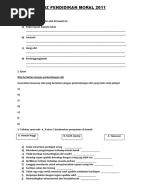 Contoh Soalan Moral Tingkatan 3