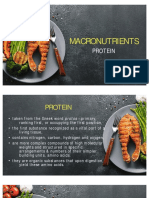 6 Macronutrient - Protein