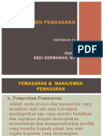 Pert.7, Manajemen Pemasaran