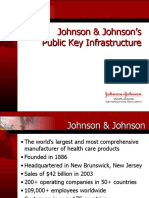 Johnson & Johnson's Public Key Infrastructure