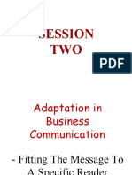 Adaptation in Business Communication