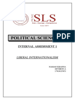 Political Science Iii: Internal Assessment 1