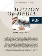 Evolution of Media (Timeline)