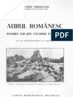 Aurul Românesc - Istoria Lui Din Vechime Şi Până Azi