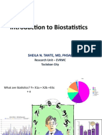 PCM (1) Introduction To Biostatistics (Dr. Tante)