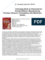 Niir Complete Technology Book On Flavoured Ice Cream 2nd Revised Edition Manufacturing Process Flavours Formulations With Machinery Details