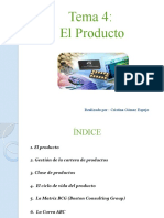 Tema 4-El Producto - Cristina Gómez Espejo