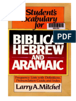 Mitchel Biblical Hebrew and Aramaic