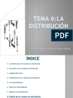 Tema 6. La Distribución - Cristina Gómez Espejo