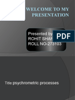 Welcome To My Presentation: Presented By: Rohit Sharma ROLL NO-273103