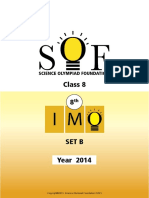 Class 8 IMO Level 2014SetB